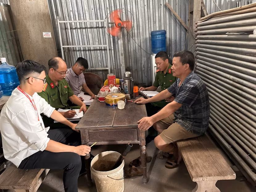 Tổ CSKV tuyên truyền ưu đãi vay vốn các cơ sở sản xuất kinh doanh trên địa bàn có sử dụng người lao động sau cai nghiện