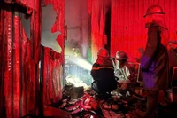 Kịp thời dập tắt vụ cháy nhà kho nhờ thiết bị truyền tin báo cháy