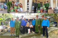 Nghĩa tình từ sắc áo Công an Thủ đô nơi vùng khó Phú Thọ