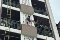 Kịp thời cứu cô gái trẻ có ý định tiêu cực tại dốc La Pho