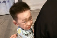 Lạc con giữa đêm đông Hà Nội, gia đình người Nhật vỡ òa khi tìm được người thân