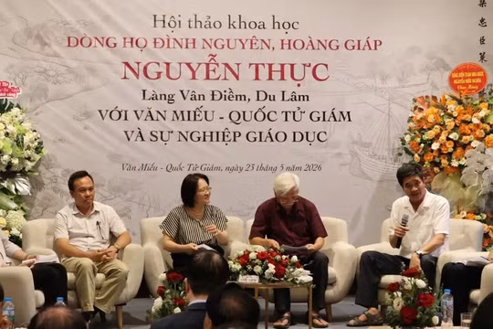 Vinh danh dòng họ Đình nguyên, Hoàng giáp Nguyễn Thực 