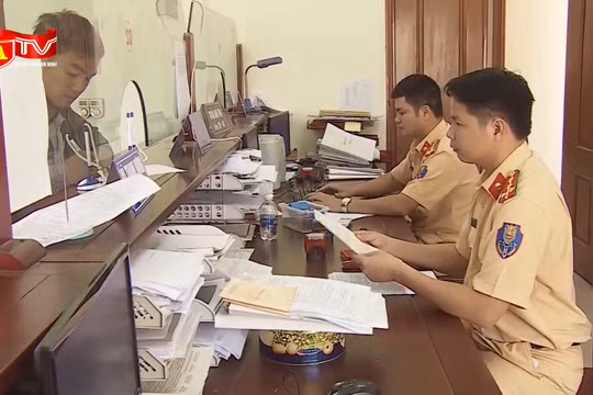 Tăng tốc giải quyết thủ tục cấp, đổi giấy phép lái xe