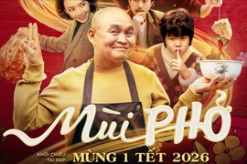 “Mùi phở” áp sát "ngôi vương” trong cuộc đua doanh thu phòng vé 