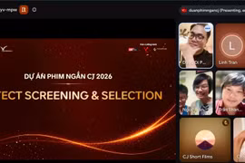 14 dự án vào vòng thuyết trình "Dự án phim ngắn CJ" 