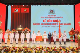 Công an thành phố Hải Phòng trang trọng đón nhận danh hiệu Anh hùng lực lượng vũ trang nhân dân