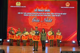 Sôi nổi hội thi lực lượng tham gia bảo vệ an ninh trật tự ở cơ sở giỏi