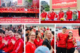 17.000 người hứng khởi tham gia chạy Vì sức khỏe toàn dân - Vì an ninh Tổ quốc