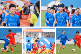 Huy chương Đồng an ủi chủ nhà Thái Nguyên T&T tại Cúp quốc gia