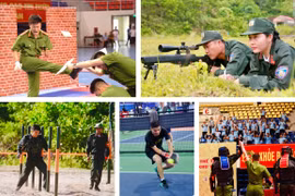 "Mưa huy chương" cho đoàn CATP Hà Nội tại Hội thao CAND 2026