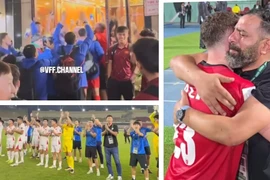 U23 Jordan òa khóc, cùng U23 Việt Nam ăn mừng vé tứ kết