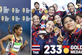 Thái Lan giữ lại 233 'vàng', Timor Leste 0 'vàng' rời SEA Games 33