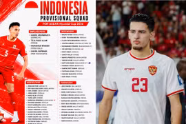 Indonesia gọi 14 cầu thủ con lai, quyết tranh nhất bảng với Việt Nam tại ASEAN Cup 2026