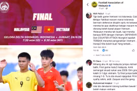 Đá chung kết với Việt Nam, cổ động viên Malaysia mong "điều kỳ diệu" 