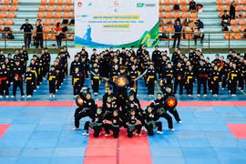 1.428 học sinh sôi nổi thi võ cổ truyền