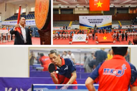 Tưng bừng khai mạc giải bóng bàn Cúp Hội Nhà báo Việt Nam 2025