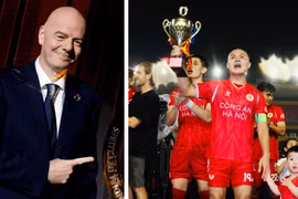 Chủ tịch FIFA chúc mừng Công an Hà Nội FC