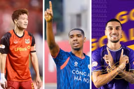 Cầu thủ Việt tiếp tục "không có cửa" đua Vua phá lưới V-League