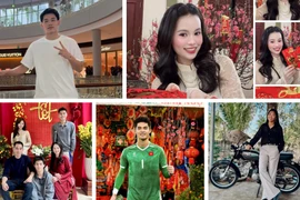 Tết của Đình Bắc, Ánh Nguyệt và dàn sao thể thao Việt Nam