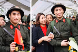 Cử nhân Bách khoa hứng khởi lên đường thực hiện nghĩa vụ Công an nhân dân