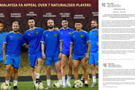 Yêu cầu tước quốc tịch 7 cầu thủ Malaysia nhập 'lậu', xử lý hình sự những kẻ tiếp tay