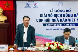 Gần 200 tay vợt bóng bàn tranh tài Cúp Hội Nhà báo Việt Nam 2025