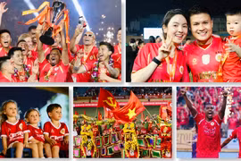 Toàn cảnh màn đăng quang của nhà vô địch V-League - Công an Hà Nội FC
