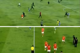 Đội bóng Thái Lan phải trốn vào phòng thay đồ sau khi loại chủ nhà Indonesia khỏi cúp châu Á