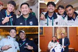 U23 Thái Lan đi ăn tiệc, cười đùa ngay sau thảm bại giải U23 châu Á