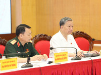 Hình ảnh Tổng Bí thư Tô Lâm tiếp xúc cử tri Hà Nội trước kỳ họp thứ 9 - Quốc hội khóa XV