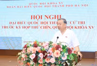 Hình ảnh Tổng Bí thư Tô Lâm tiếp xúc cử tri Hà Nội trước kỳ họp thứ 9 - Quốc hội khóa XV