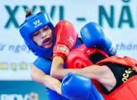 Quyết liệt màn đấu đối kháng giải vô địch trẻ võ cổ truyền quốc gia 2025