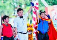 Quyết liệt màn đấu đối kháng giải vô địch trẻ võ cổ truyền quốc gia 2025