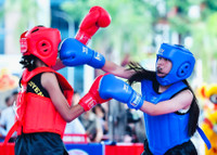 Quyết liệt màn đấu đối kháng giải vô địch trẻ võ cổ truyền quốc gia 2025