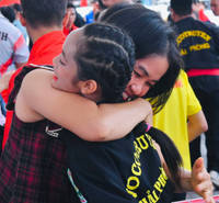 Muôn màu cảm xúc sau màn tranh tài của các võ sỹ trẻ