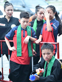 Muôn màu cảm xúc sau màn tranh tài của các võ sỹ trẻ