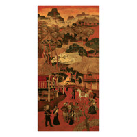 Thiếu nữ đẹp mơ màng trong tranh Ngô Minh Cầu