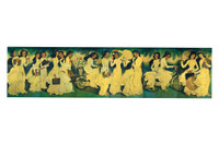 Thiếu nữ đẹp mơ màng trong tranh Ngô Minh Cầu