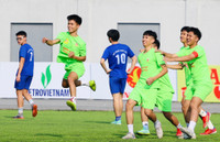 Thắng ấn tượng, THPT Phúc Thọ mở hội trên sân