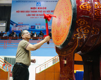 Ngày hội thể thao tràn ngập tiếng cười của những người làm báo Thủ đô