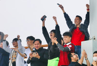 Sôi động khán đài bóng đá học sinh - An ninh Thủ đô