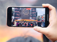 Nét duyên dáng và dịu dàng của nữ chiến sỹ Công an nhân dân trong tà áo dài truyền thống