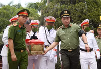 Những hình ảnh xúc động lễ tiễn đưa Liệt sĩ Đặng Anh Quân về với đất mẹ