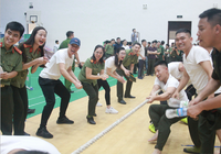 [ẢNH] Sôi nổi hội thao thanh niên Công an Thủ đô 2021