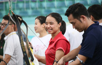 Thanh niên, Công an Thủ đô trổ tài bắn cung, kéo co...