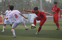 [ẢNH] Ngược chiều cảm xúc ở chung kết bóng đá học sinh THPT Hà Nội 2020