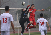 [ẢNH] Ngược chiều cảm xúc ở chung kết bóng đá học sinh THPT Hà Nội 2020