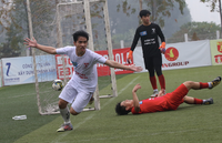 [ẢNH] Ngược chiều cảm xúc ở chung kết bóng đá học sinh THPT Hà Nội 2020