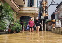 Tập trung lực lượng hỗ trợ bà con Chương Dương 