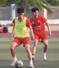 Nghẹt thở trận derby huyện Chương Mỹ